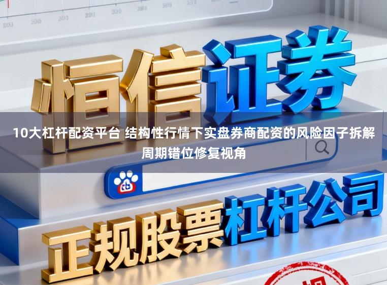10大杠杆配资平台 结构性行情下实盘券商配资的风险因子拆解周期错位修复视角