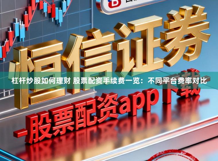 杠杆炒股如何理财 股票配资手续费一览：不同平台费率对比