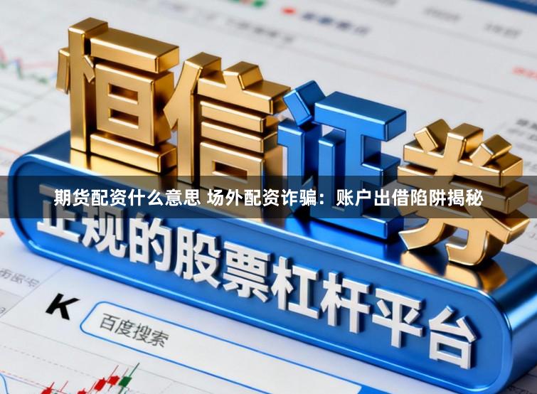 期货配资什么意思 场外配资诈骗：账户出借陷阱揭秘